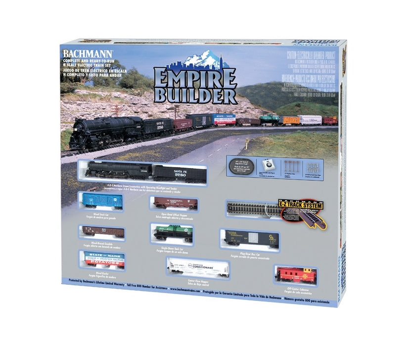 Bachmann Empire Builder (N Scale) Train Set