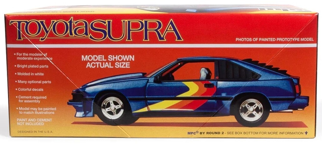 MPC 1983 Toyota Celica Supra - 1/25 Scale Model Kit