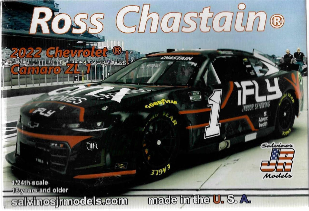 Salvino JR Models 2022 Chevrolet Camaro ZL-1 Ross Chastain - 1/24 Scale Model Kit