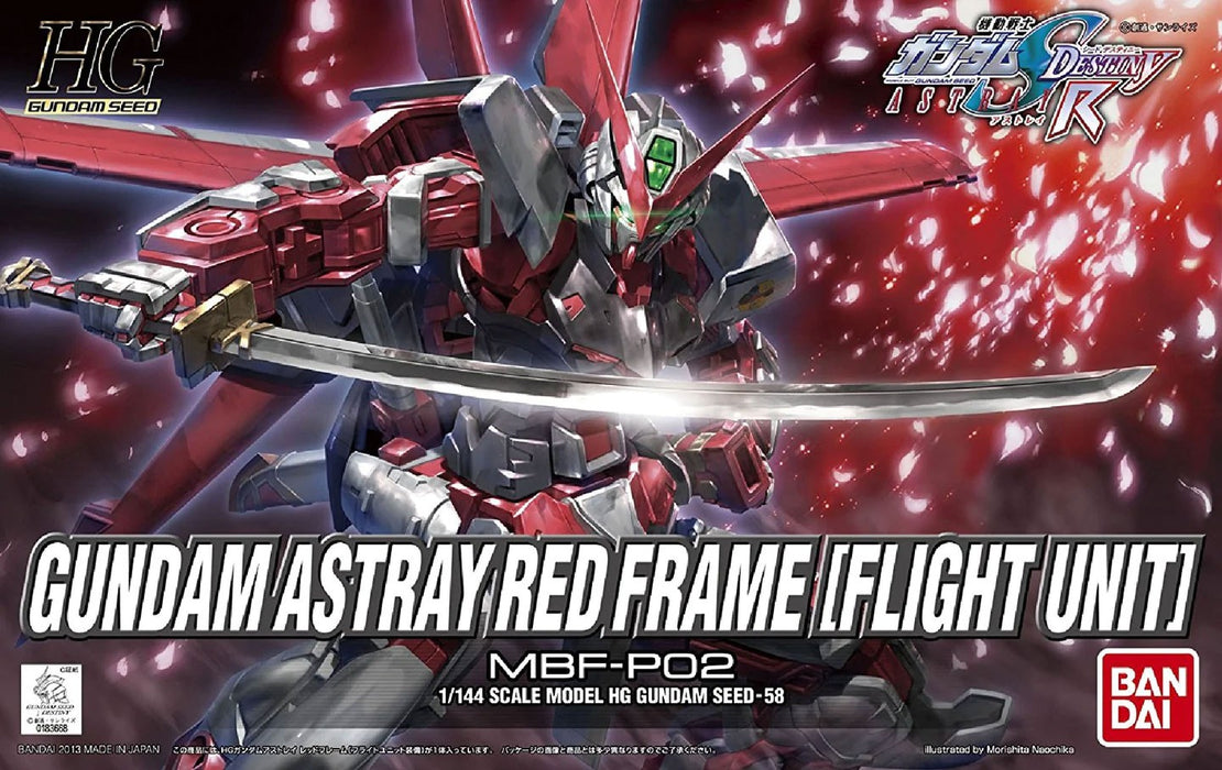 Bandai Gundam HGUC Astray Red Frame (Flight Unit) 1/144 Figure Model Kit