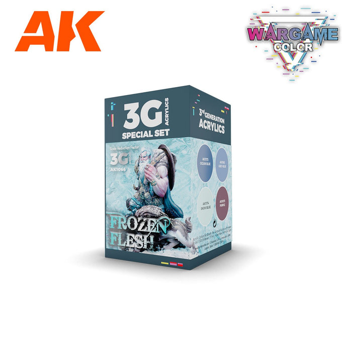 AK Interactive Wargame Color Set: Frozen Flesh - AK1066