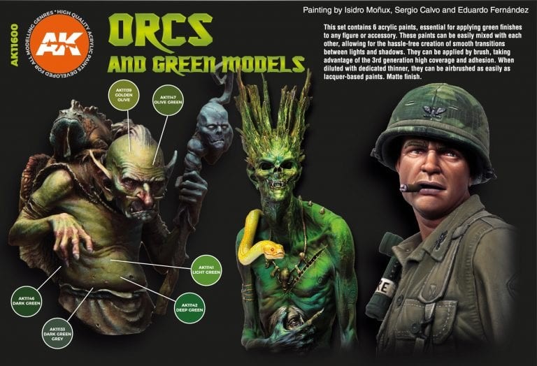 AK Interactive Orcs and Green Models - AK11600