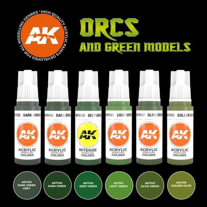 AK Interactive Orcs and Green Models - AK11600