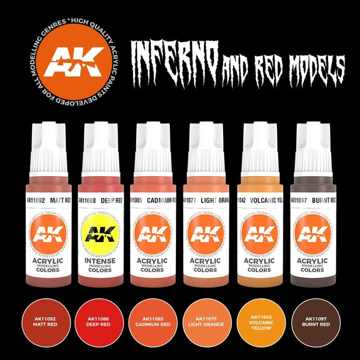 AK Interactive Inferno and Red Creatures - AK11604