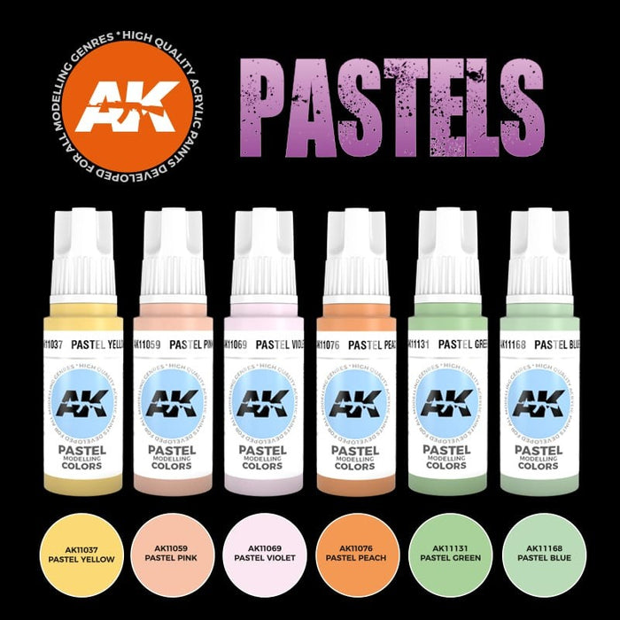 AK Interactive Pastels Color Set - AK11607