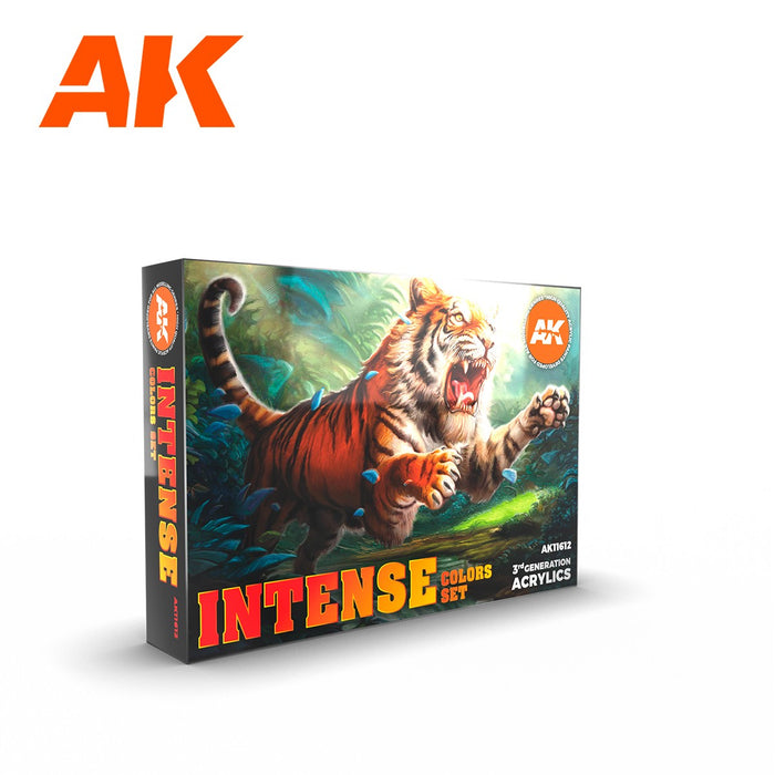 AK Interactive Intense Colors Set - AK11612