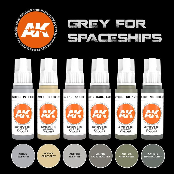 AK Interactive Gray for Spaceships - AK11614