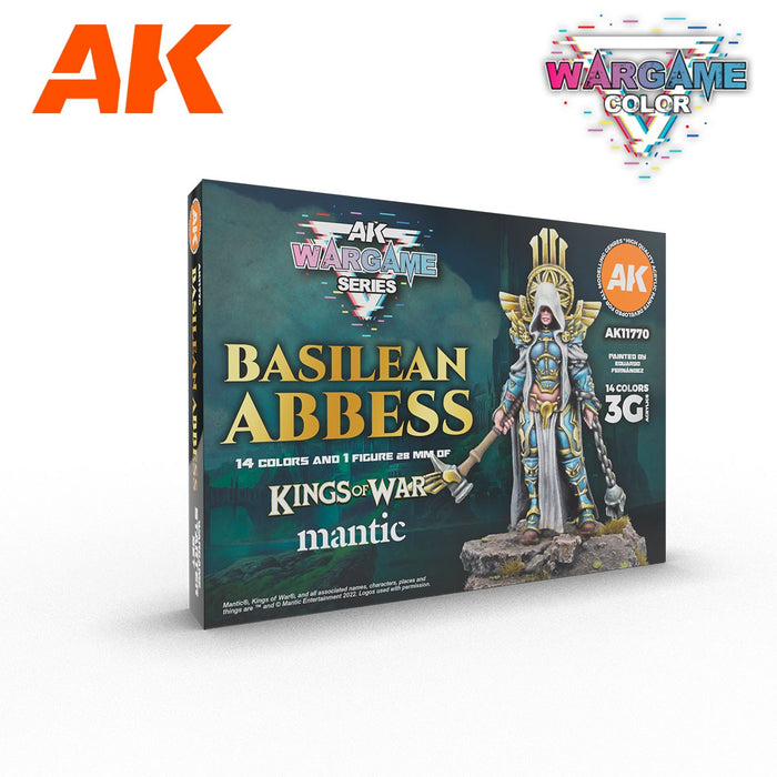 AK Interactive Wargame Color Starter Set: Basilean Abbess - AK11770