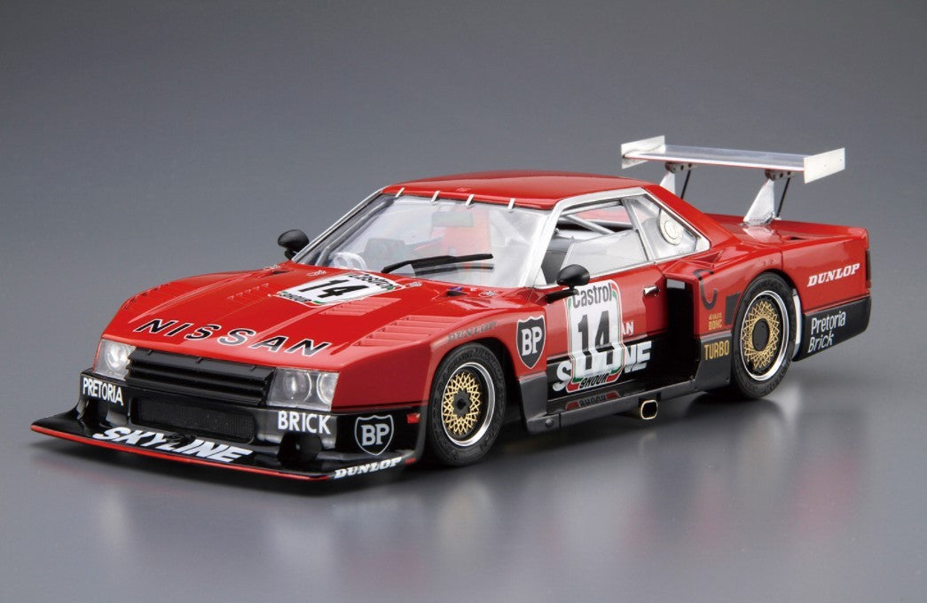 Aoshima Nissan R30 Skyline Turbo GR.5 Kyalami-9H-Endurance '82 - 1/24 Scale Model Kit