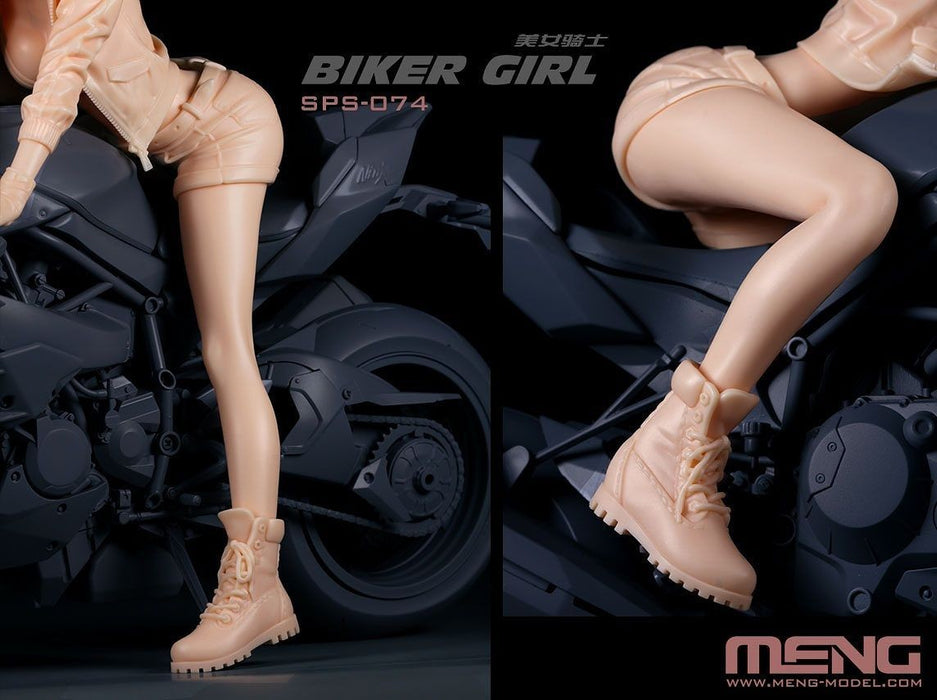 MENG Biker Girl (Resin)- 1/9 Scale