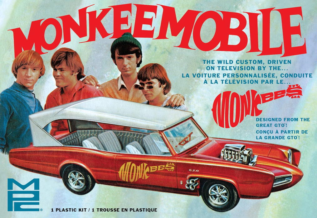 MPC Monkeemobile TV Car - 1/25 Scale Model Kit