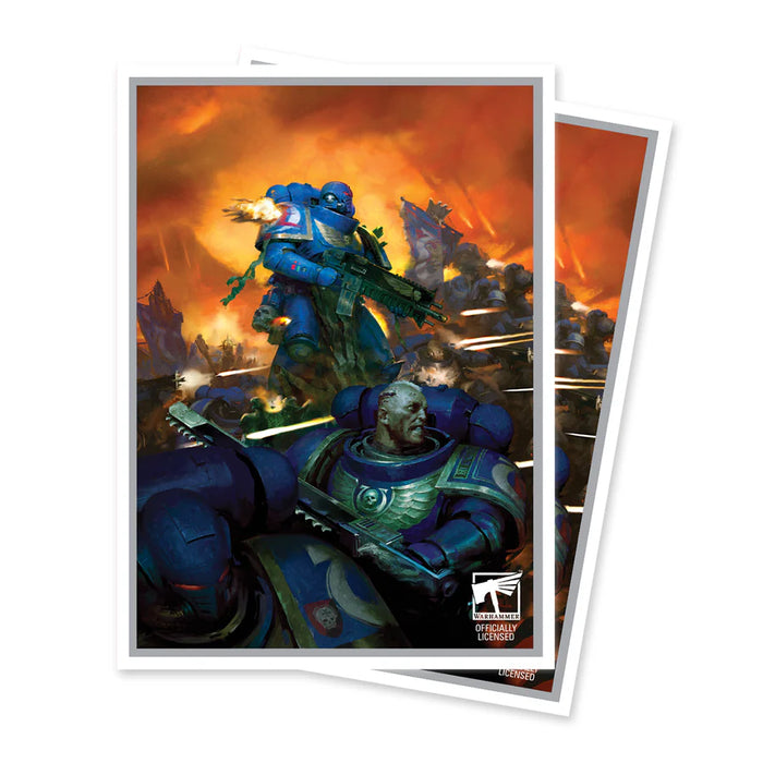 Ultra PRO: Apex Sleeves - 40K Space Marines