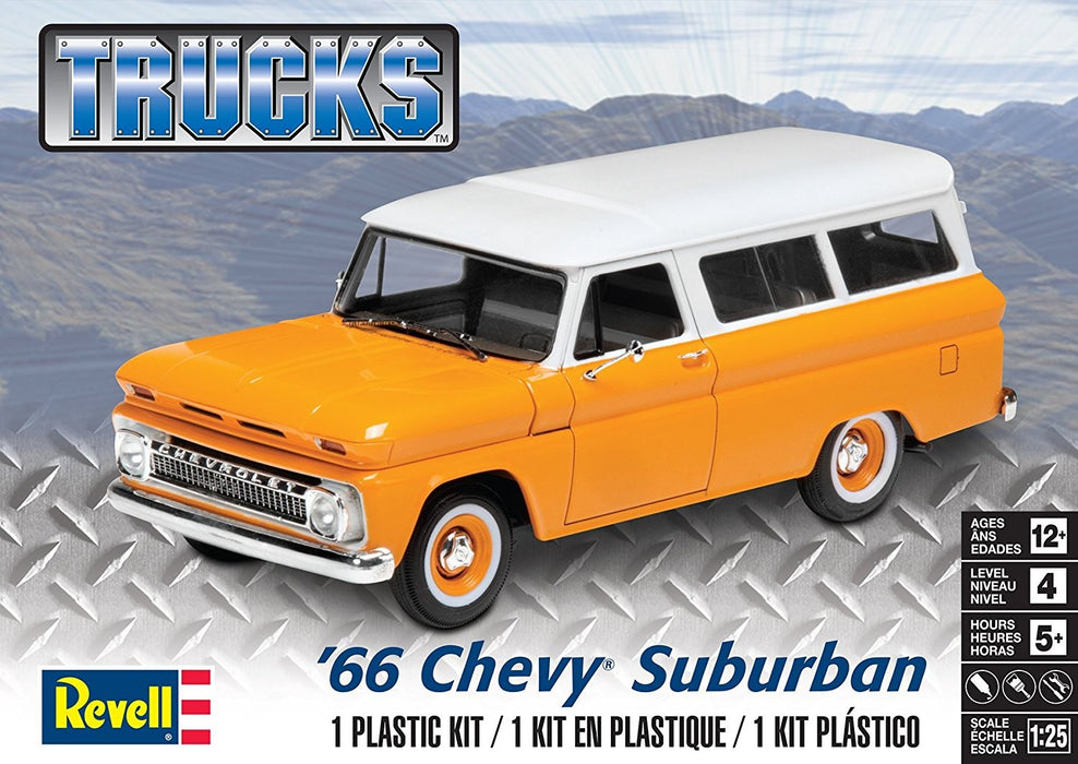 Revell '66 Chevy Suburban - 1/25 Scale Model Kit