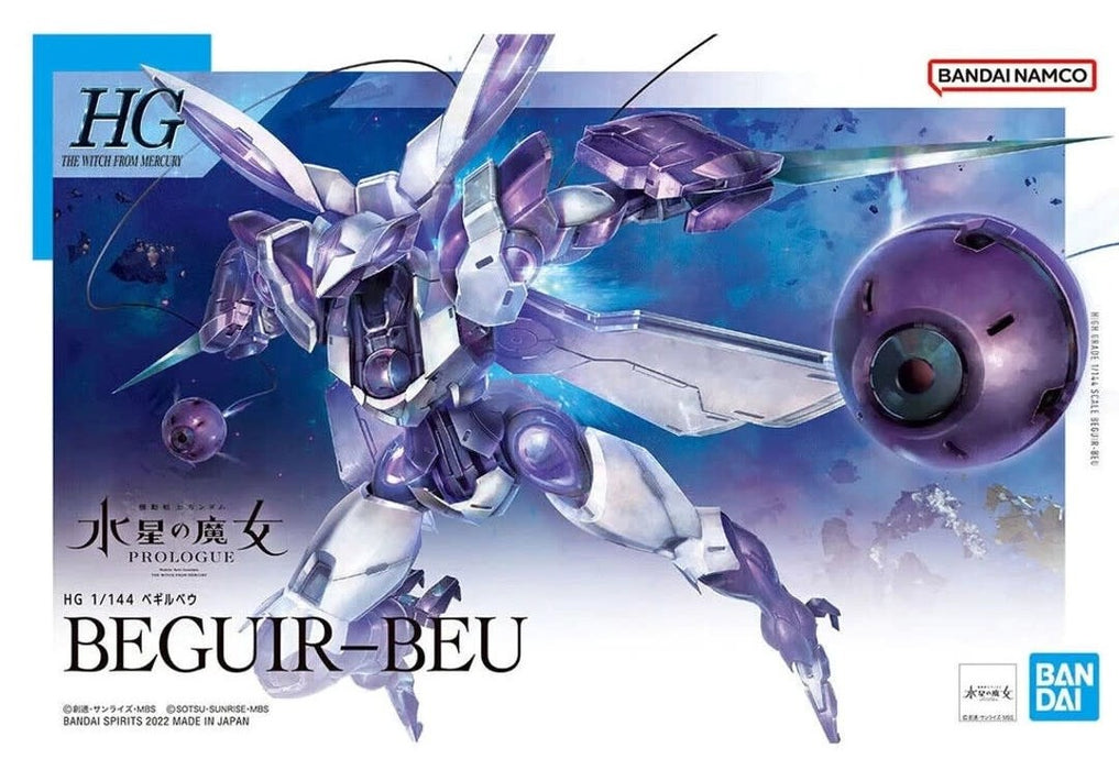 Bandai Gundam 02 Beguir-Beu The Witch from Mercury 1/144 Figure Model Kit