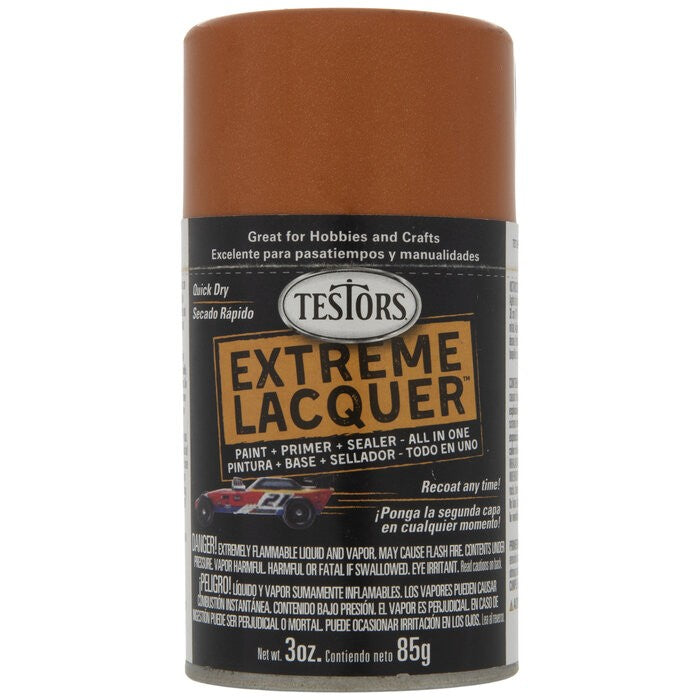 Testors Fiery Orange Extreme Lacquer Spray Paint