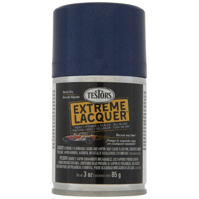 Testors Deja Blue Extreme Lacquer Spray Paint