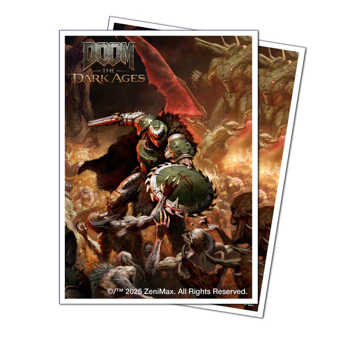 Ultra PRO: Apex Sleeves - Doom Dark Ages Onslaught