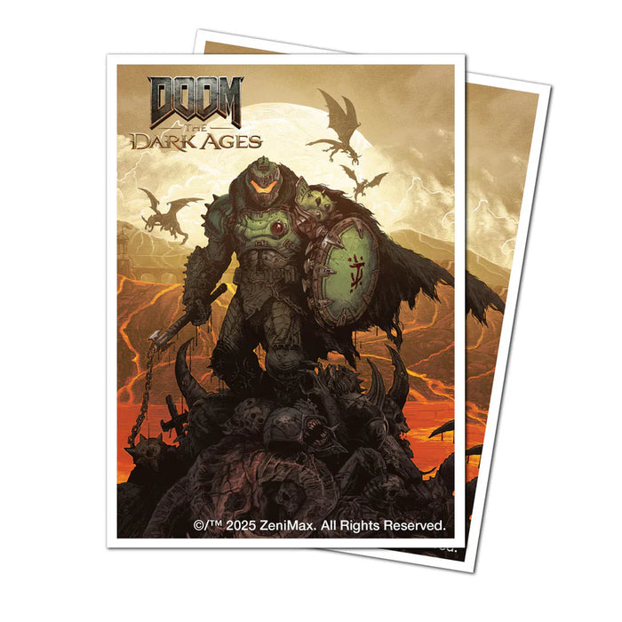 Ultra PRO: Apex Sleeves - Doom Dark Ages Wrath