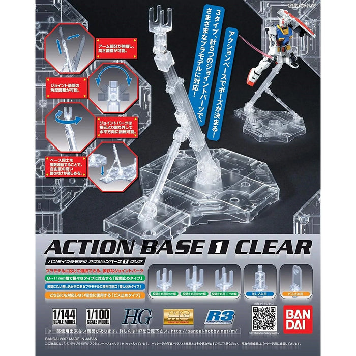 Bandai Action Base 1 (1/100 Scale), Clear