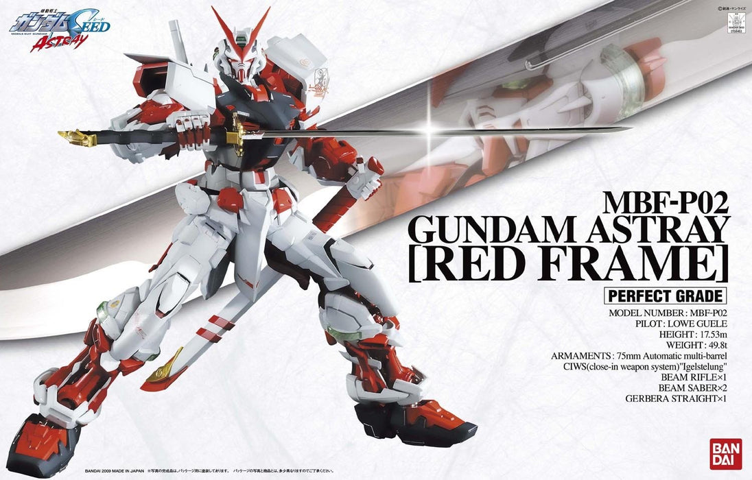 Bandai Gundam Seed Astray Red Frame PG 1/60 Model Kit