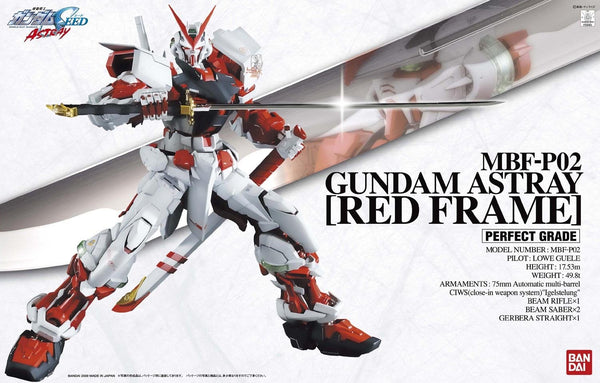 Bandai PG MBF-P02 Gundam Astray Red Frame
