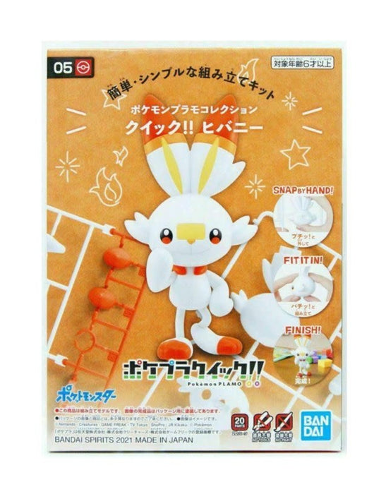 Bandai Scorbunny Pokemon Quick Model Kit