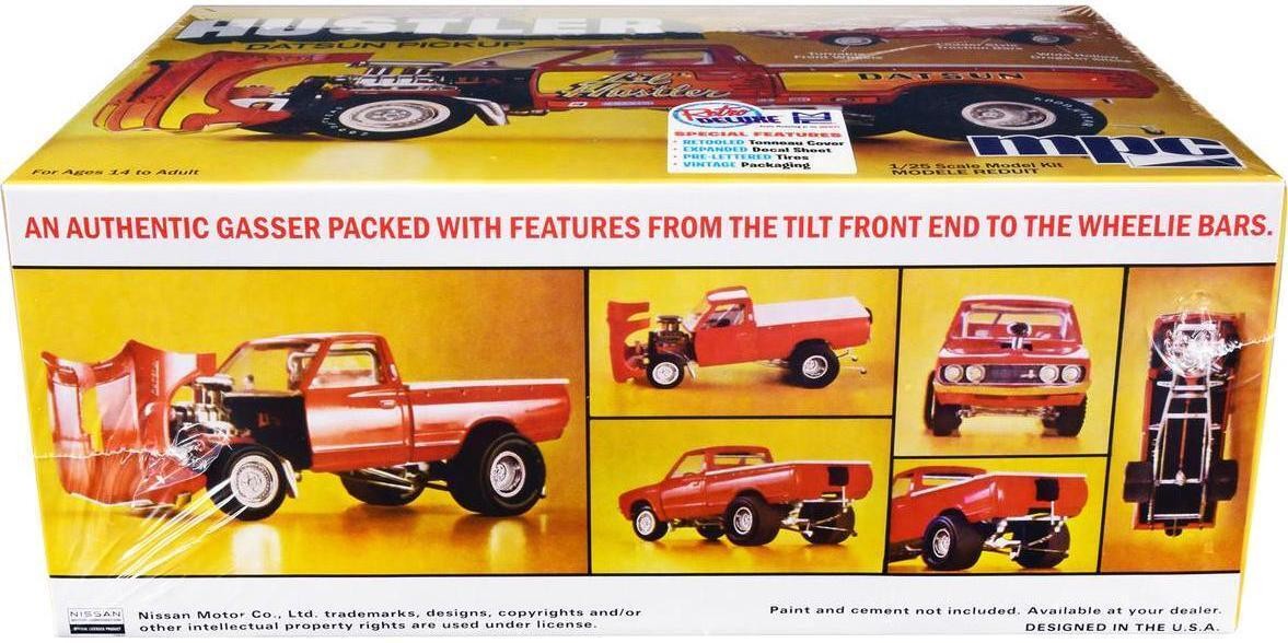 MPC 1975 Datsun Pickup “Li’l Hustler" - 1/25 Scale Model Kit