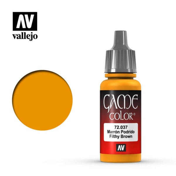 Vallejo Game Color Filthy Brown - 17 ml - 72037