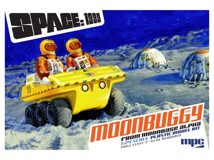 MPC Space:1999 Moonbuggy Amphicat - 1/24 Scale Model Kit