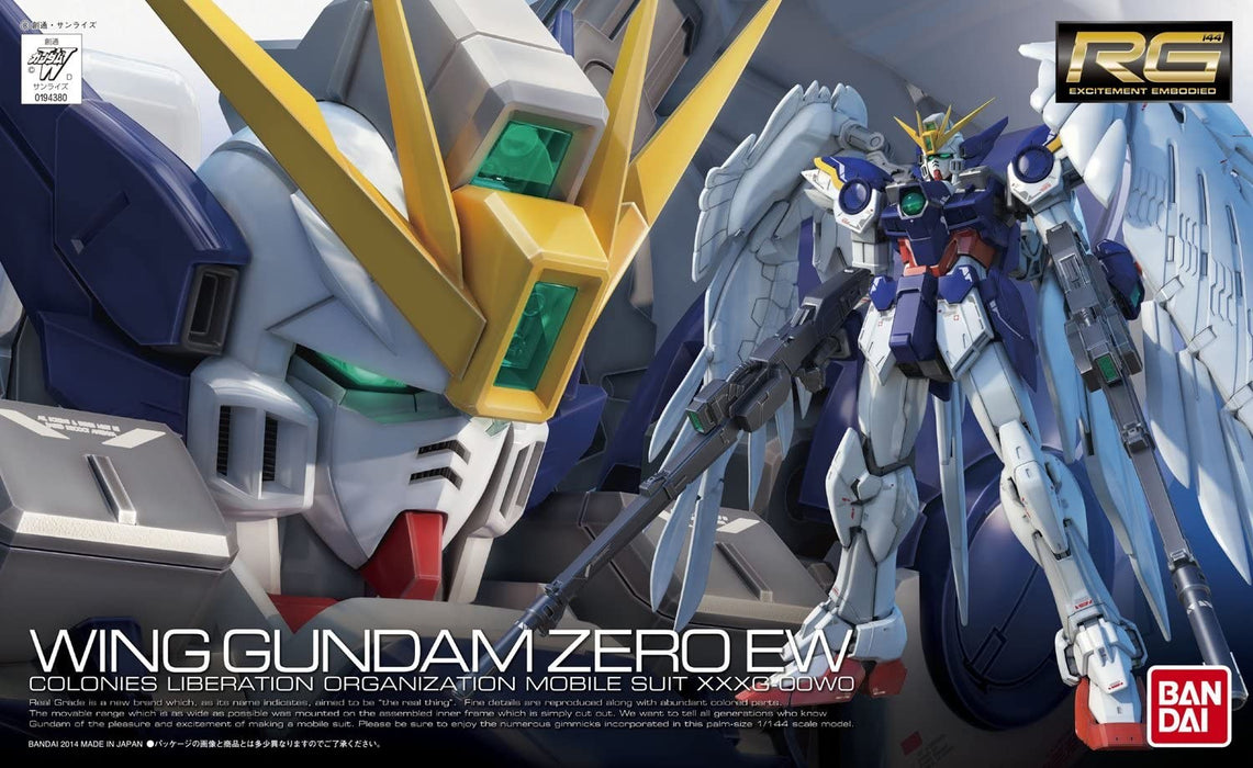 Bandai 17 RG Wing Gundam Zero EW - 1/144 Scale Model Kit