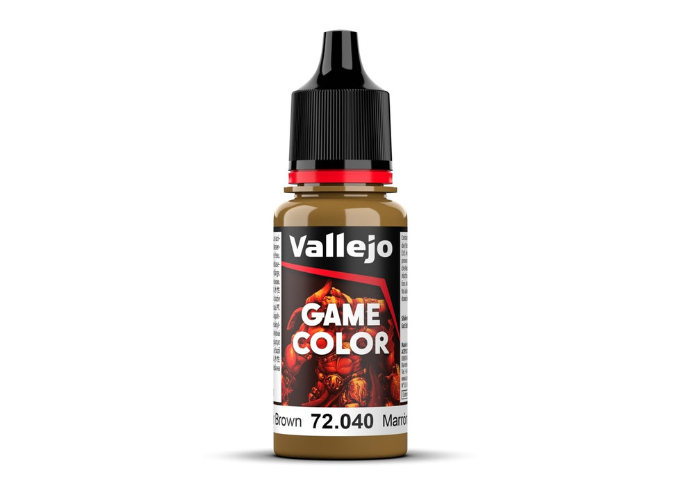 Vallejo Game Color Leather Brown - 18 ml - 72040