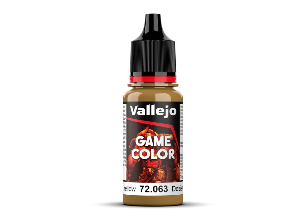 Vallejo Game Color Desert Yellow - 18 ml - 72063