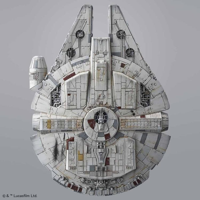 Bandai Star Wars: The Last Jedi Millennium Falcon - 1/144 Scale Model Kit