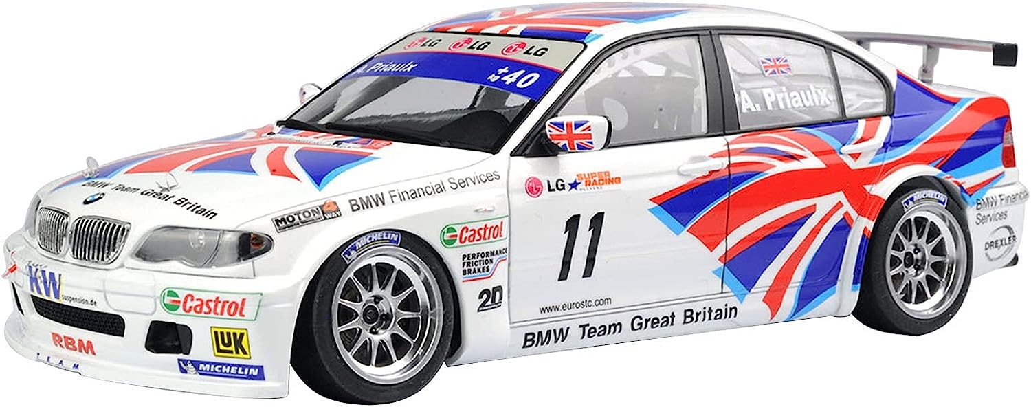 Platz NuNu BMW 320i E46 2004 ETCC Donington Winner - 1/24 Scale Model Kit