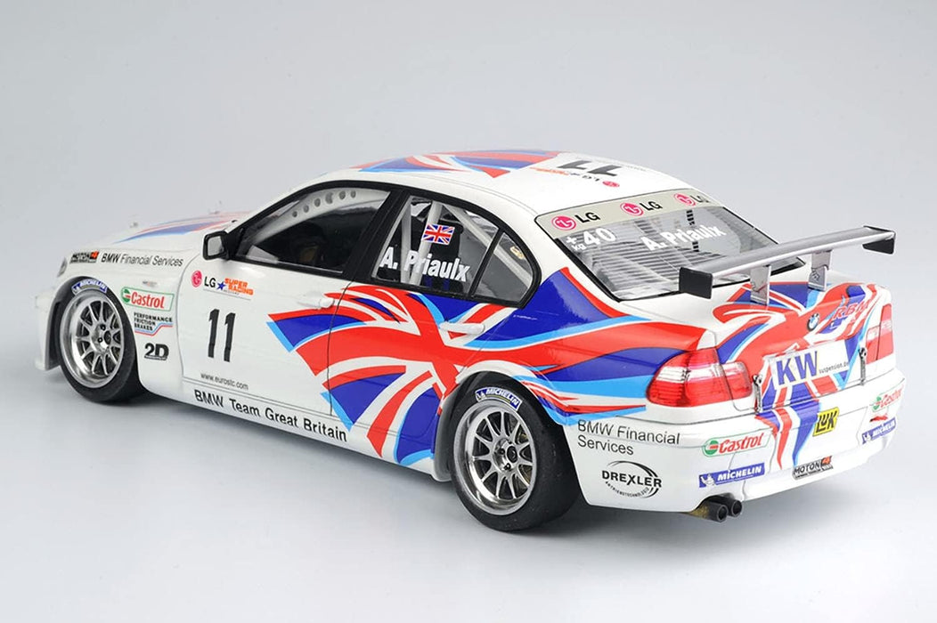 Platz NuNu BMW 320i E46 2004 ETCC Donington Winner - 1/24 Scale Model Kit