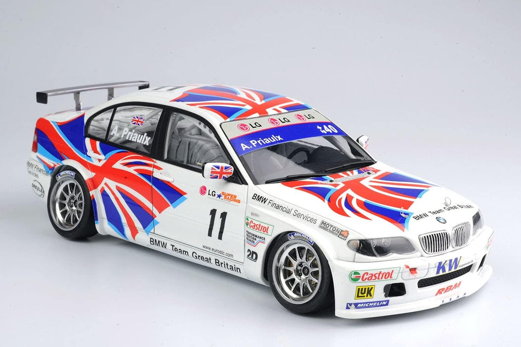 Platz NuNu BMW 320i E46 2004 ETCC Donington Winner - 1/24 Scale Model Kit