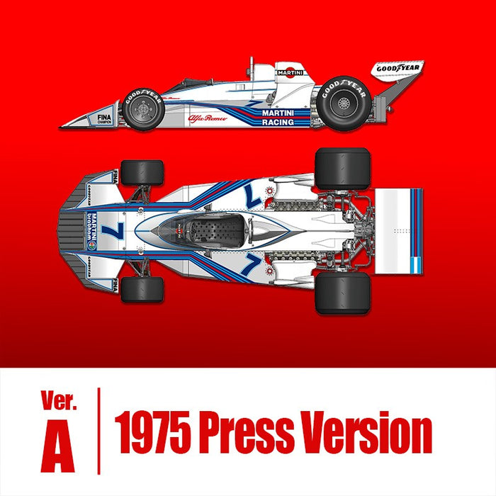 1/12 Scale Model Kit: Brabham BT45 Full Detail