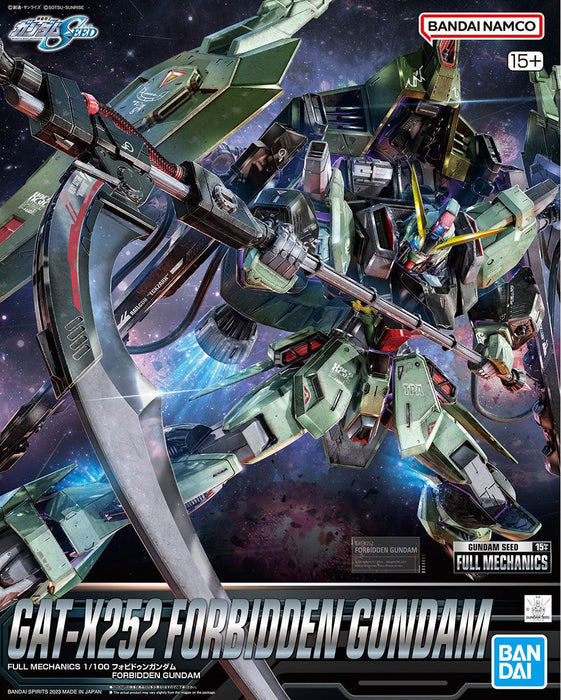 Bandai GAT-X252 Forbidden Gundam MG - 1/100 Scale Model Kit