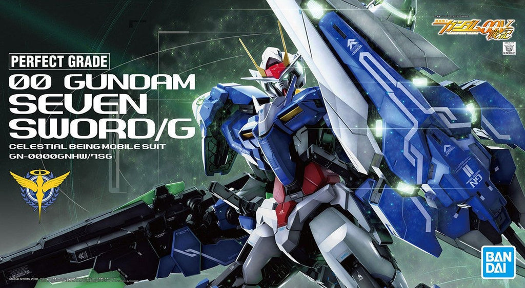 Bandai PG GN-0000GNHW/7SG 00 Gundam Seven Sword/G
