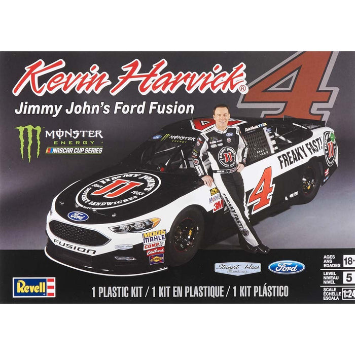 Revell No. 4 Kevin Harvick Jimmy John's Ford Fusion - 1/24 Scale