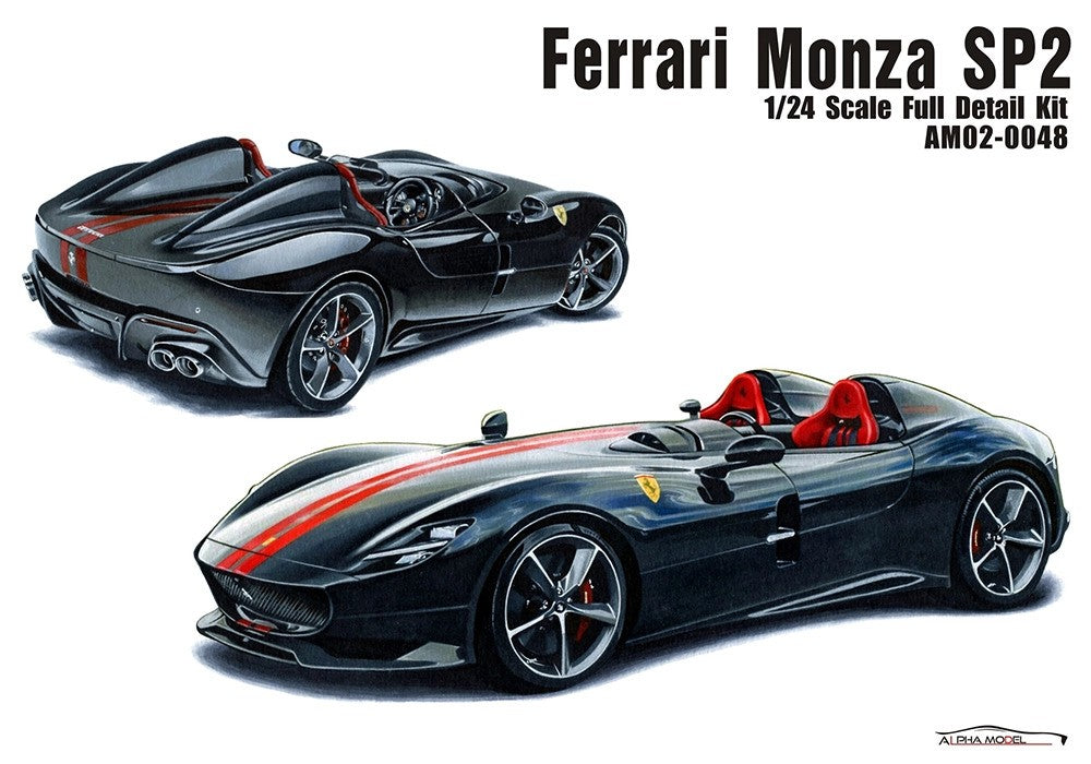 Alpha Model Ferrari MONZA SP2 - 1/24 Scale Model Kit