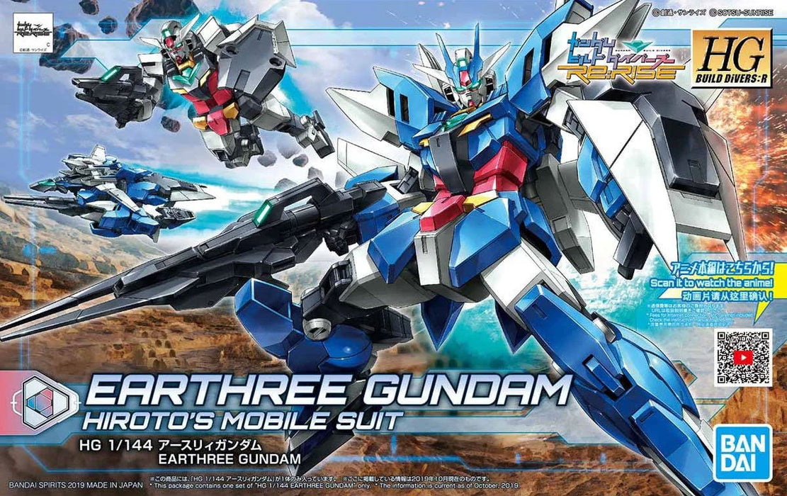 Bandai Gundam Build Divers Earthree Gundam HGBD - 1/144