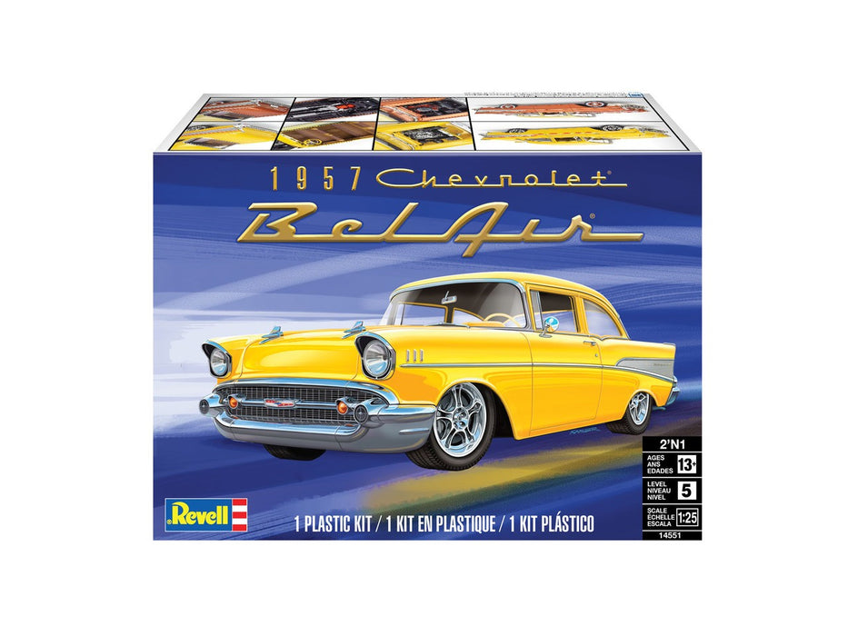 Revell 1957 Chevy Bel Air (2 in 1)  - 1/25 Scale Model Kit