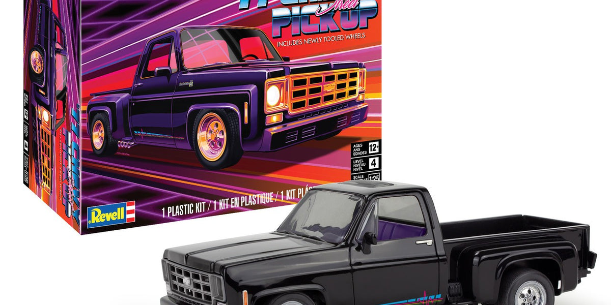 Revell 77 Chevy Street Pickup - 1/24 Scale Model Kit