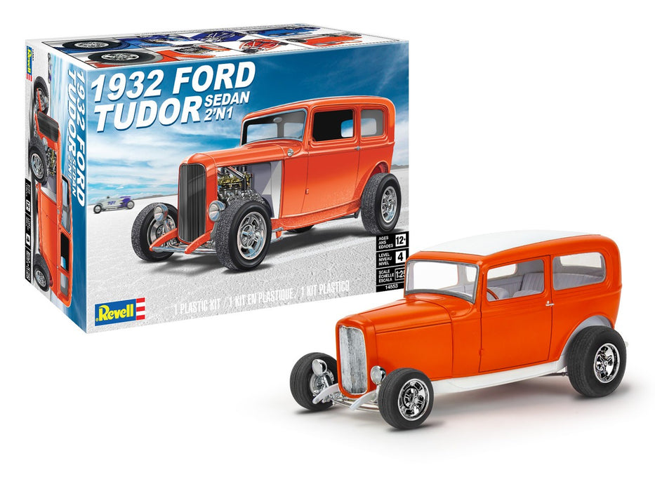 Revell '32 Ford Tudor Sedan 2'N1 - 1/25 Scale Model Kit