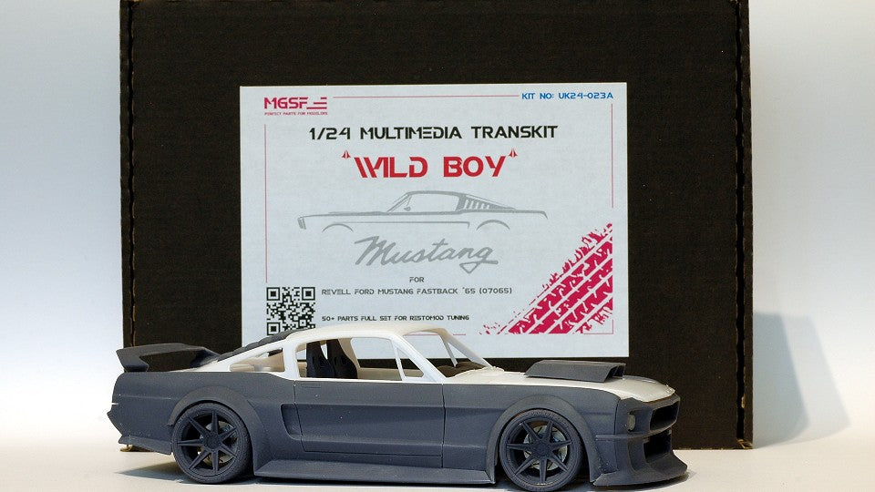 MGSF Ford Mustang '65 Restomod Transkit "WildBoy" - 1/24