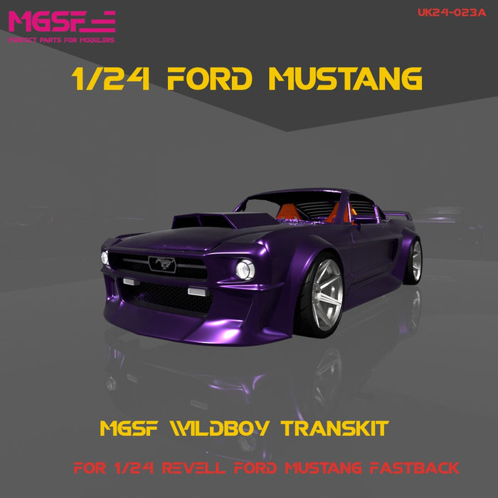 MGSF Ford Mustang '65 Restomod Transkit "WildBoy" - 1/24