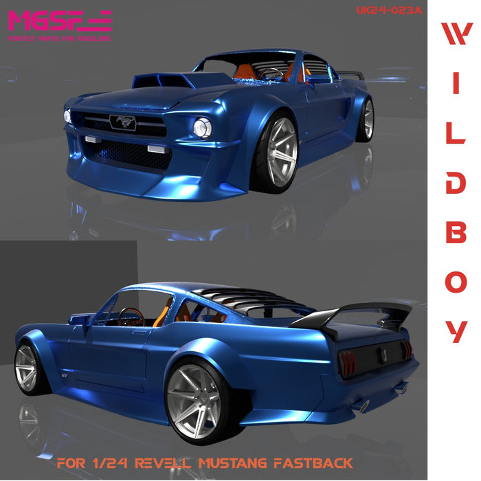 MGSF Ford Mustang '65 Restomod Transkit "WildBoy" - 1/24