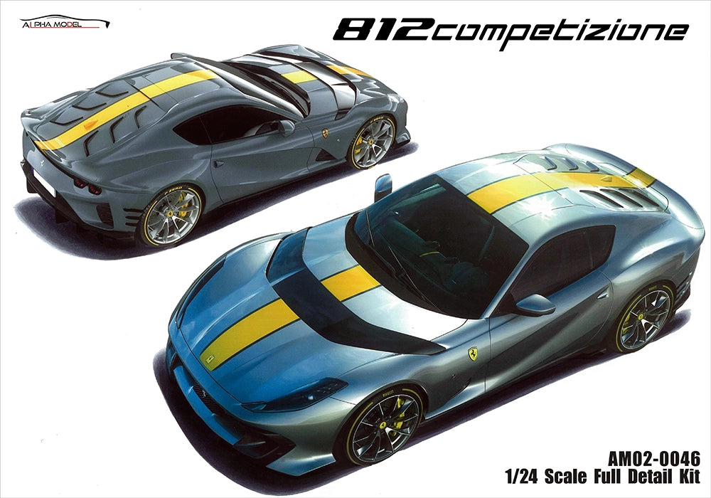 Alpha Model Ferrari 812 copetizione - 1/24 Scale Model Kit