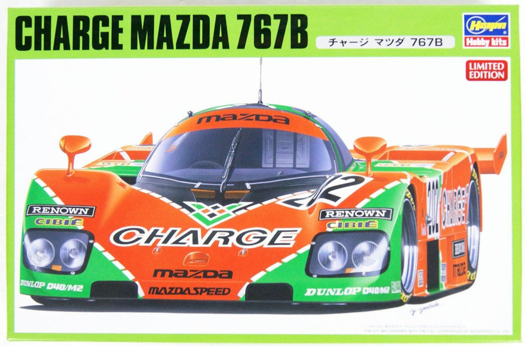 Hasegawa Charge Mazda 767B - 1/24 Scale Model Kit